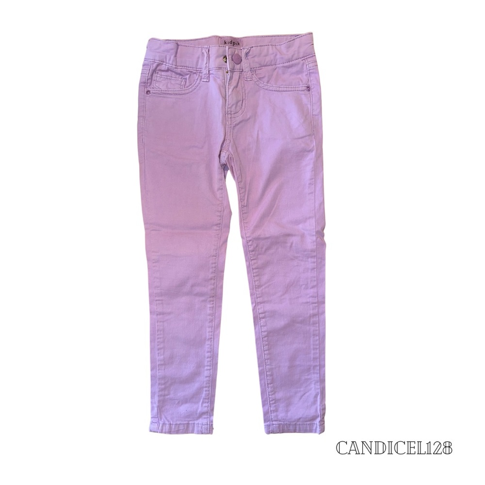 Kidpik lavender purple skinny jeans